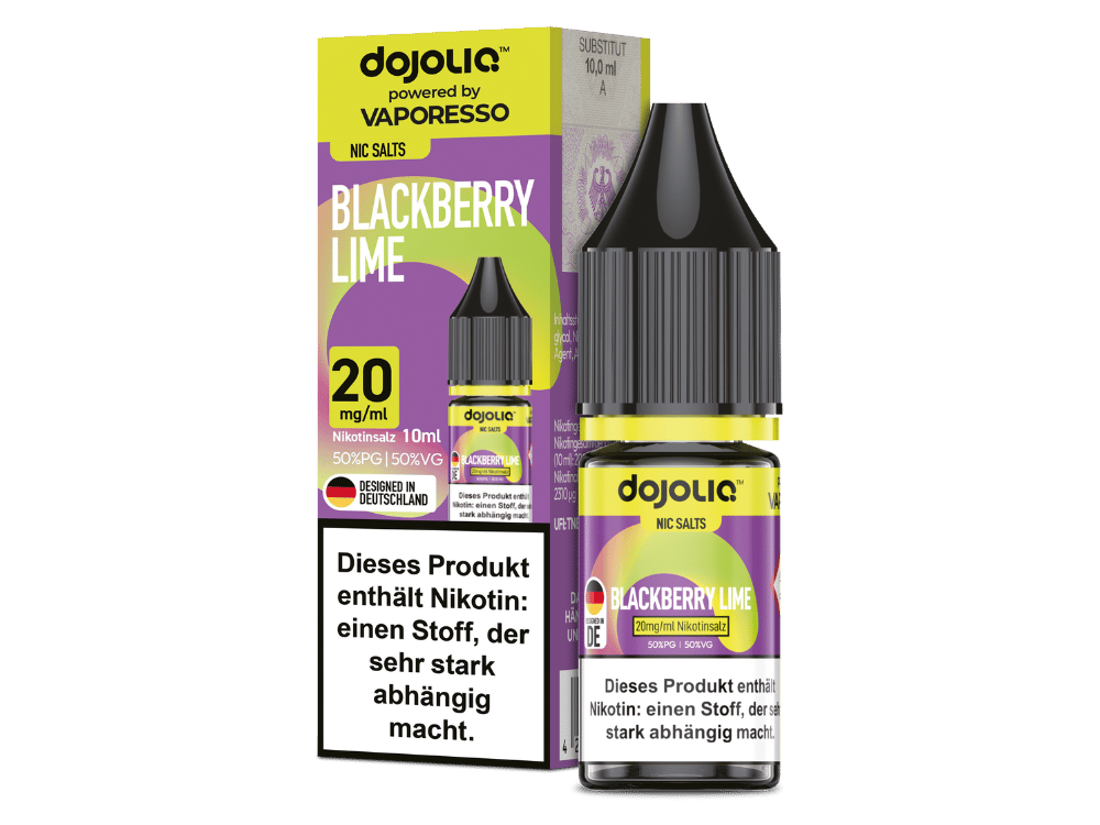 Vaporesso - Dojoliq - Blackberry Lime - Nikotinsalz Liquid