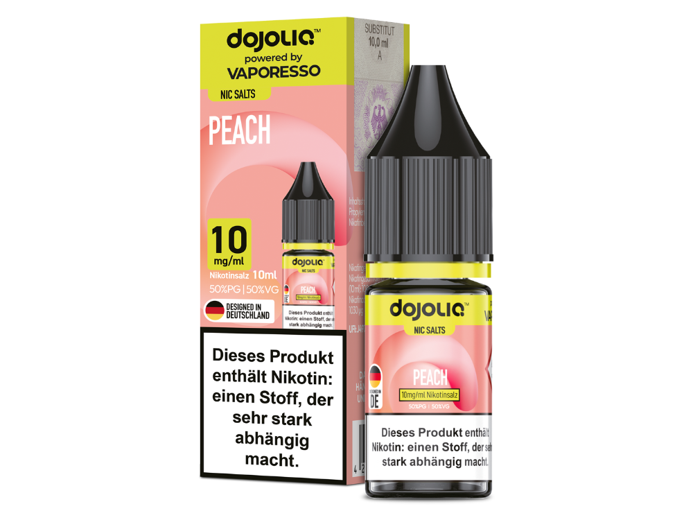 Vaporesso - Dojoliq - Peach - Nikotinsalz Liquid