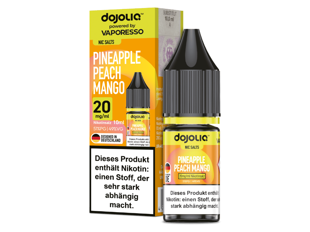 Vaporesso - Dojoliq - Pineapple Peach Mango - Nikotinsalz Liquid