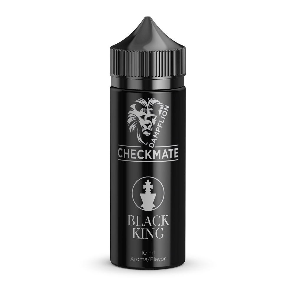 Dampflion Checkmate Aroma - Black King - 10ml/120ml - Aromen