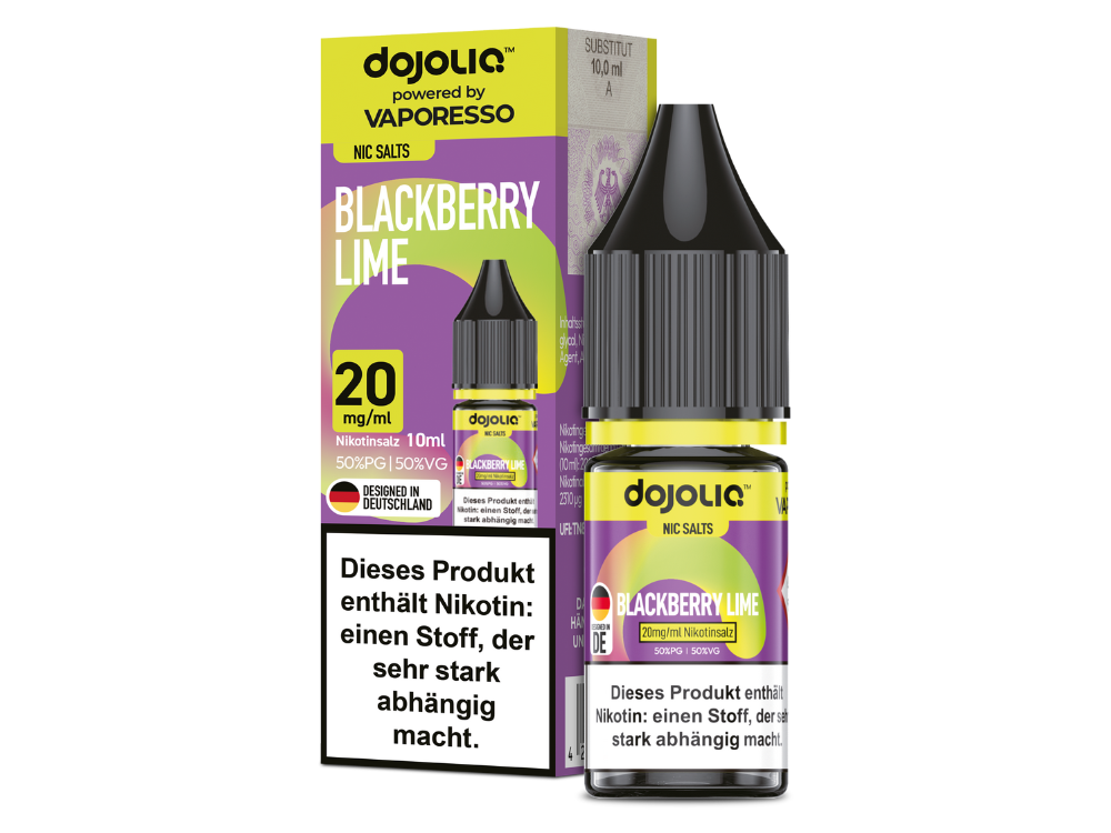 Vaporesso - Dojoliq - Blackberry Lime - Nikotinsalz Liquid