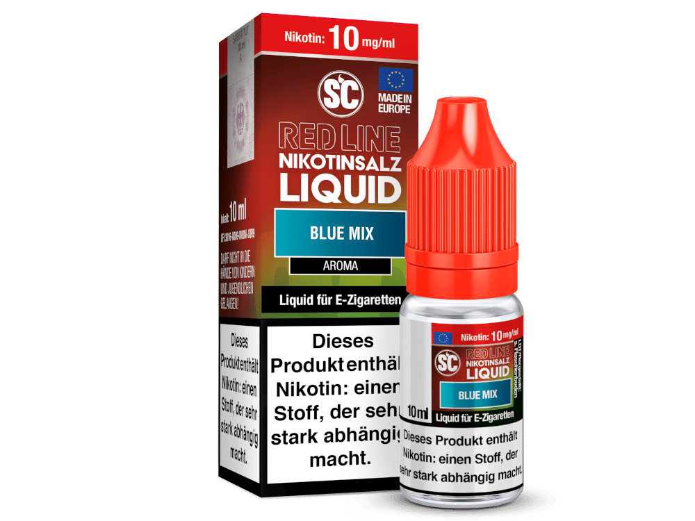 SC - Red Line - Blue Mix - Nikotinsalz Liquid