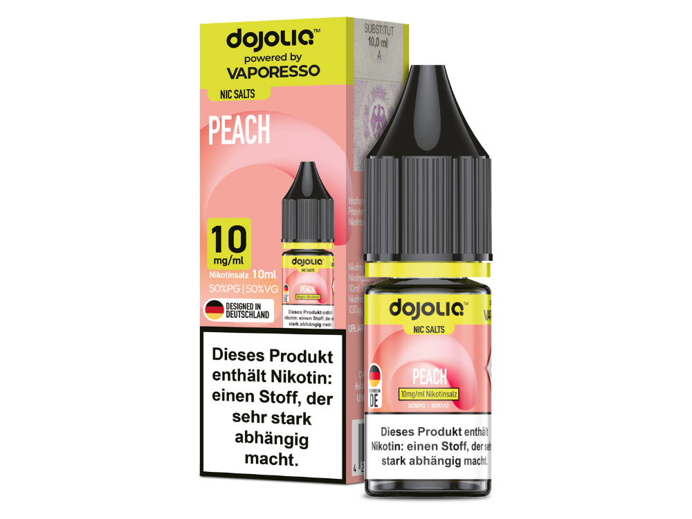 Vaporesso - Dojoliq - Peach - Nikotinsalz Liquid