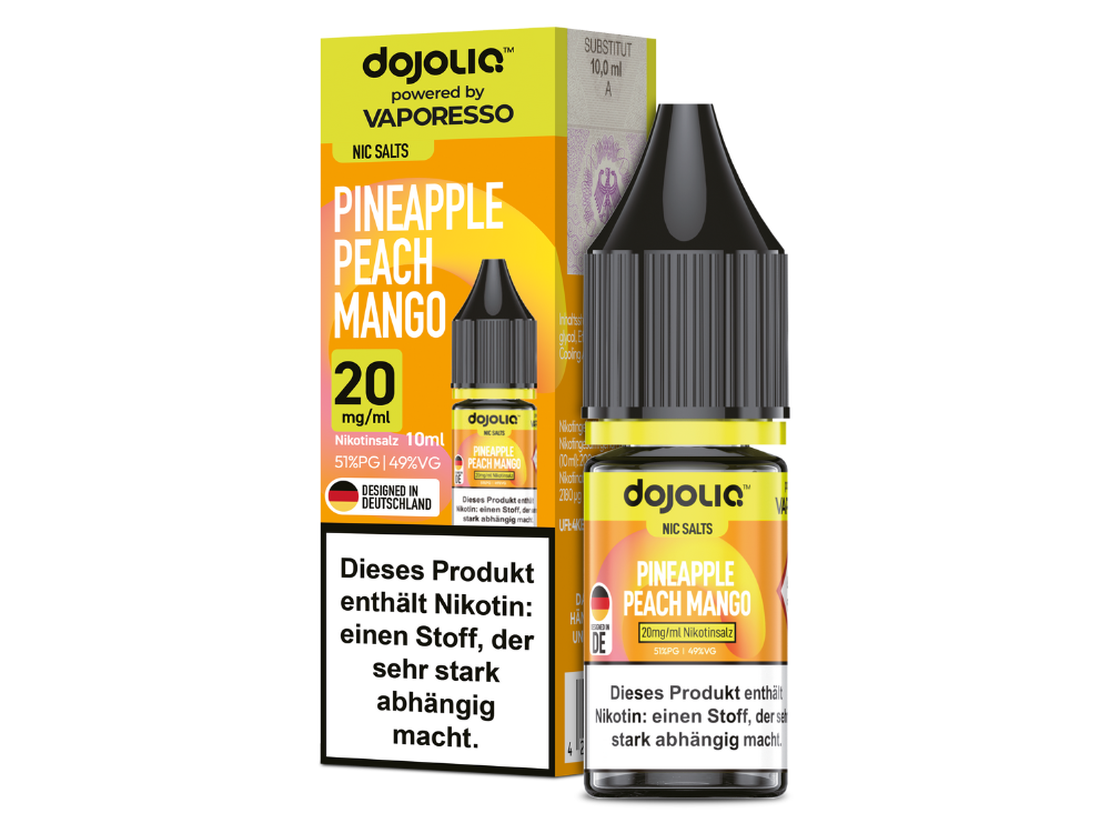 Vaporesso - Dojoliq - Pineapple Peach Mango - Nikotinsalz Liquid