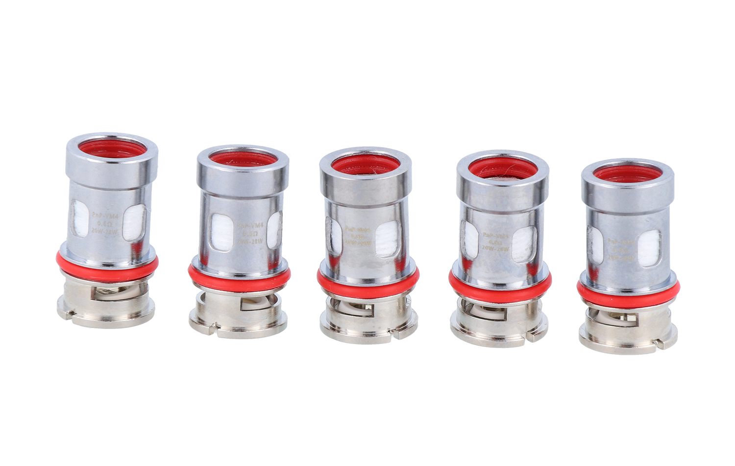 VooPoo - PnP-VM4 0,6 Ohm Heads (5 Stück pro Packung)