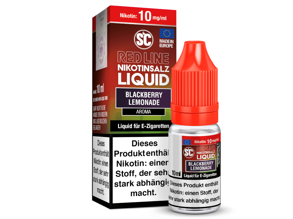 SC - Red Line - Blackberry Lemonade - Nikotinsalz Liquid