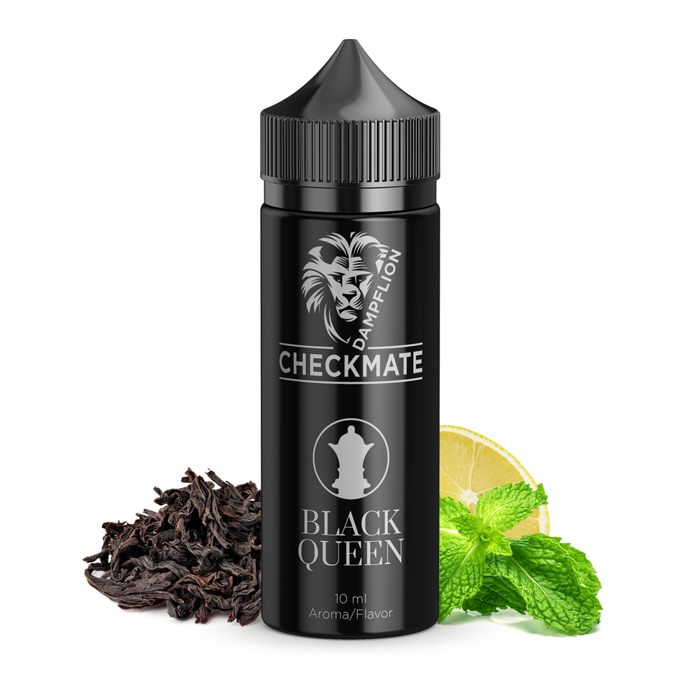 Dampflion Checkmate Aroma - Black Queen - 10ml/120ml - Aromen