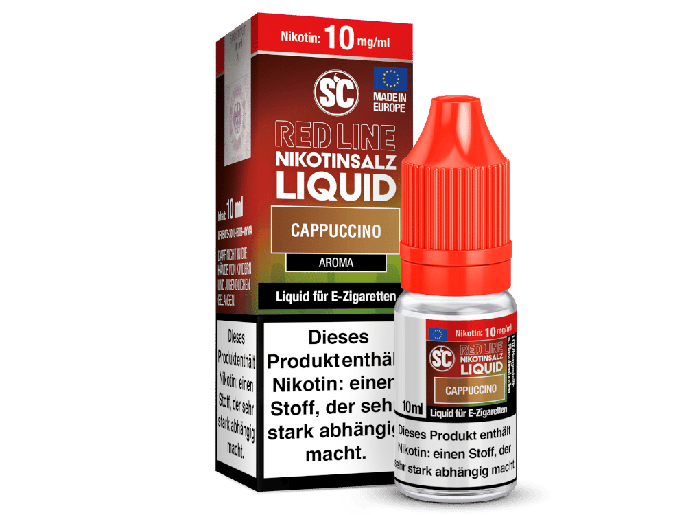 SC - Red Line - Cappuccino - Nikotinsalz Liquid