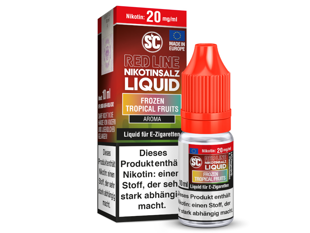 SC - Red Line - Frozen Tropical Fruits - Nikotinsalz Liquid