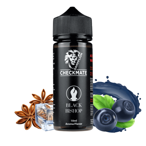 Dampflion Checkmate Aroma - Black Bishop - 10ml/120ml - Aromen