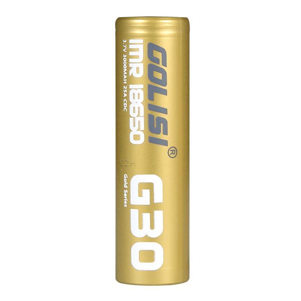 Akku Golisi G30 - 18650 - 3000 mAh, 20A ungeschützt