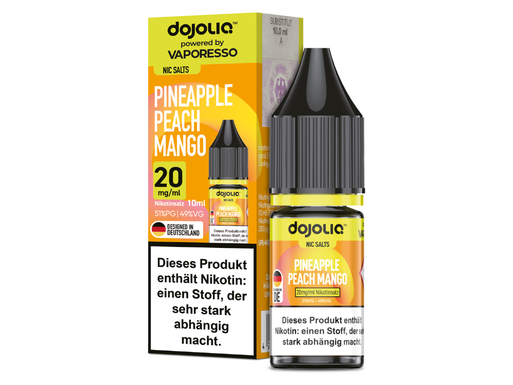 Vaporesso - Dojoliq - Pineapple Peach Mango - Nikotinsalz Liquid