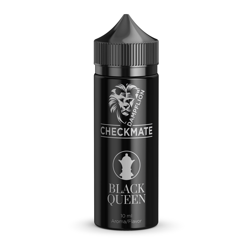 Dampflion Checkmate Aroma - Black Queen - 10ml/120ml - Aromen