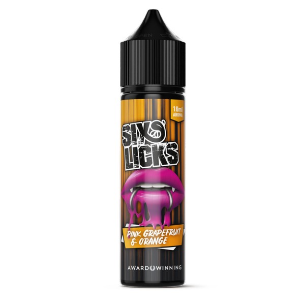 Six Licks - Pink Grapefruit Orange - 10ml/60ml - Aromen