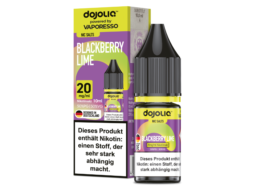 Vaporesso - Dojoliq - Blackberry Lime - Nikotinsalz Liquid