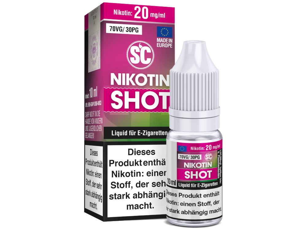 SC - 10 ml Nikotin Shot 70VG/30PG