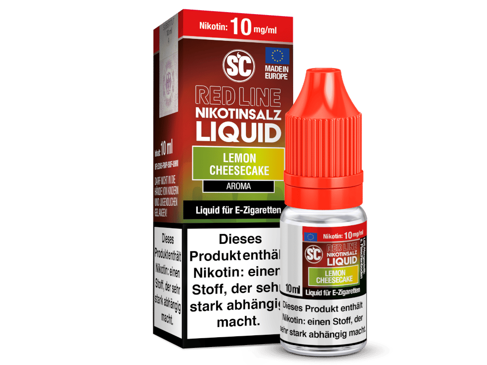 SC - Red Line - Lemon Cheesecake - Nikotinsalz Liquid