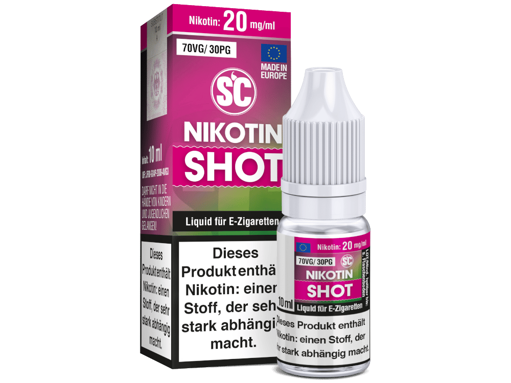 SC - 10 ml Nikotin Shot 70VG/30PG