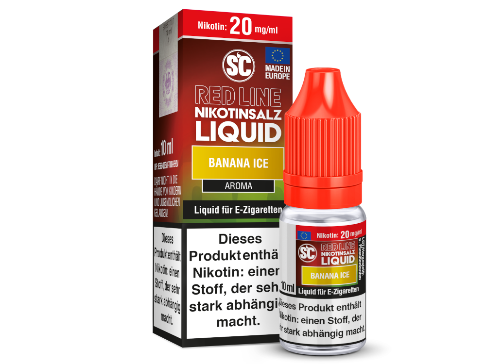 SC - Red Line - Banana Ice - Nikotinsalz Liquid